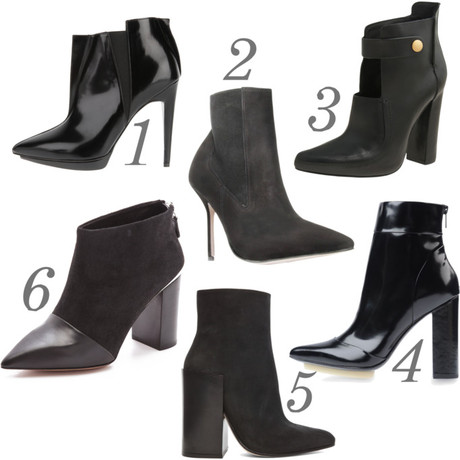 The black bootie