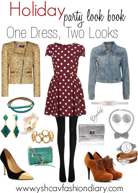 Holiday Party Look Book - One Dress, Two Looks
