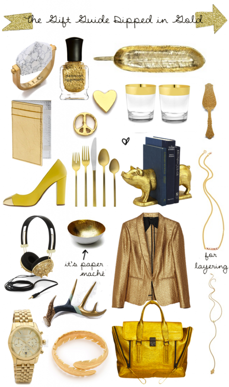 Gift Guide {Dipped in Gold}