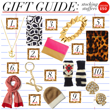 gift guide: stocking stuffers under $50