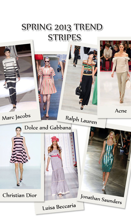 Spring 2013 trend - STRIPES