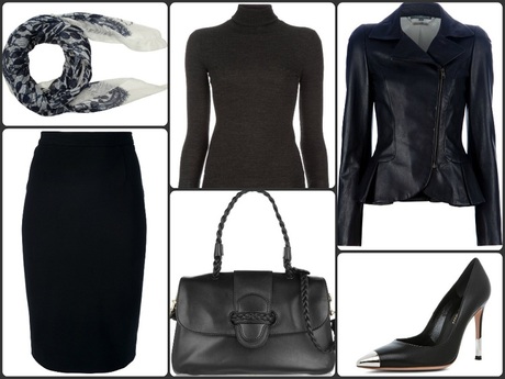 Peplum Jacket & Pencil Skirt / arieleloewe.com