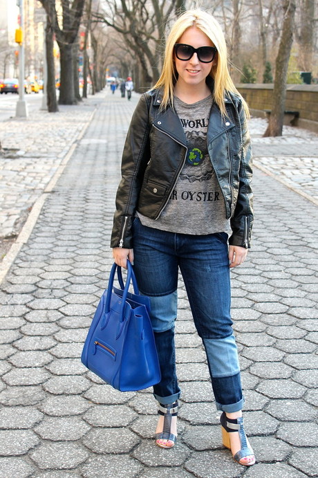 Sydney’s Biker Bomber Outfit