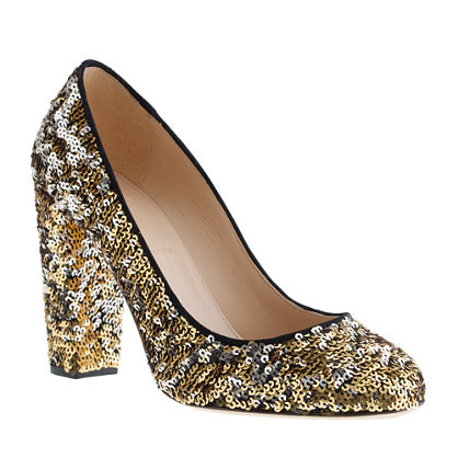 Shoe of the moment: Etta sequin pump by J. Crew