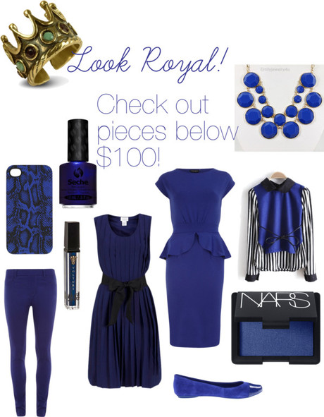Royal Honey: Get inspired by Spring 2013's freshest color: Royal Blue!!