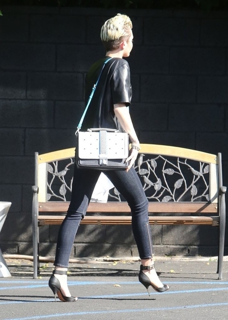 Miley Cyrus In Textile Elizabeth And James