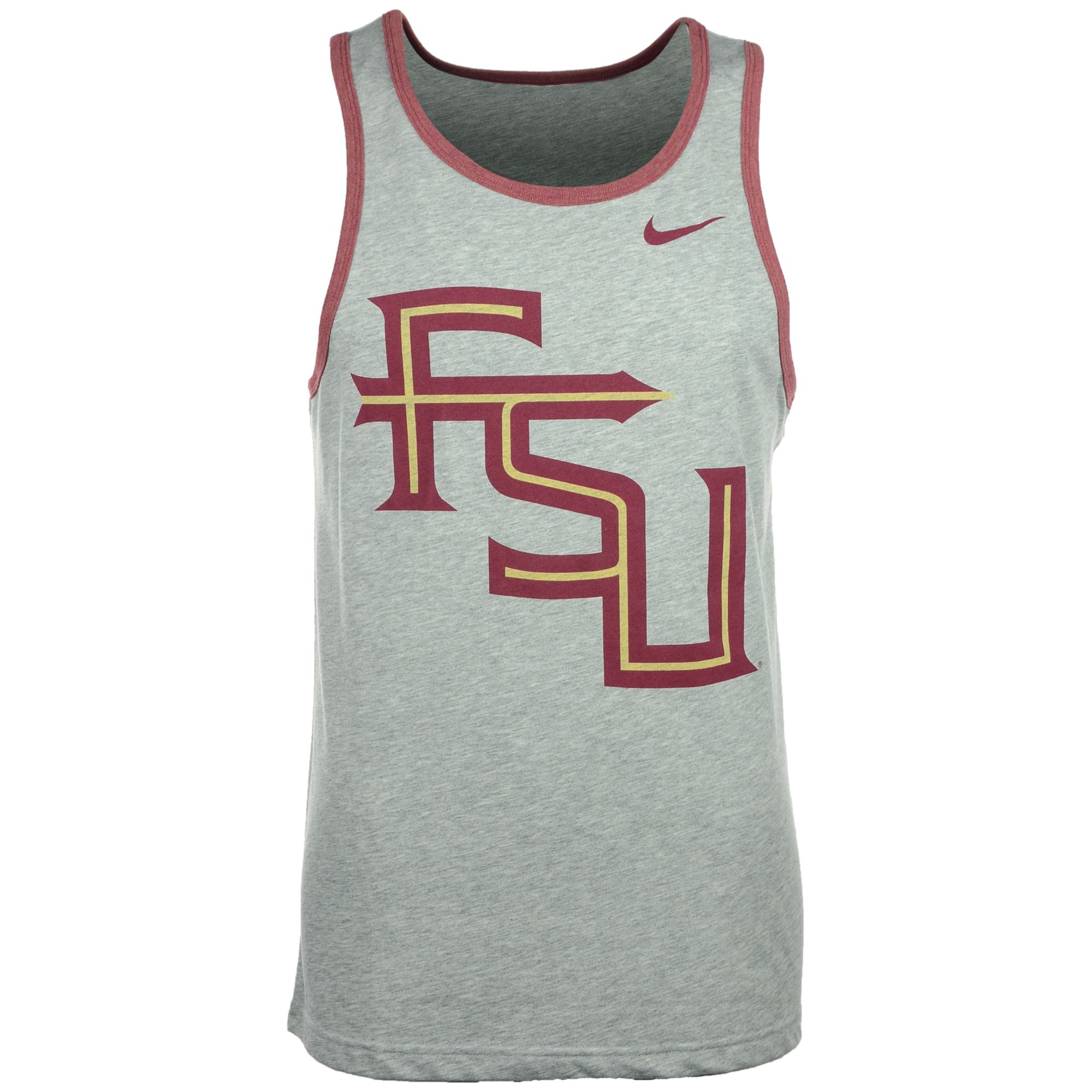 Nike Mens Florida State Seminoles Tank in Gray for Men Lyst