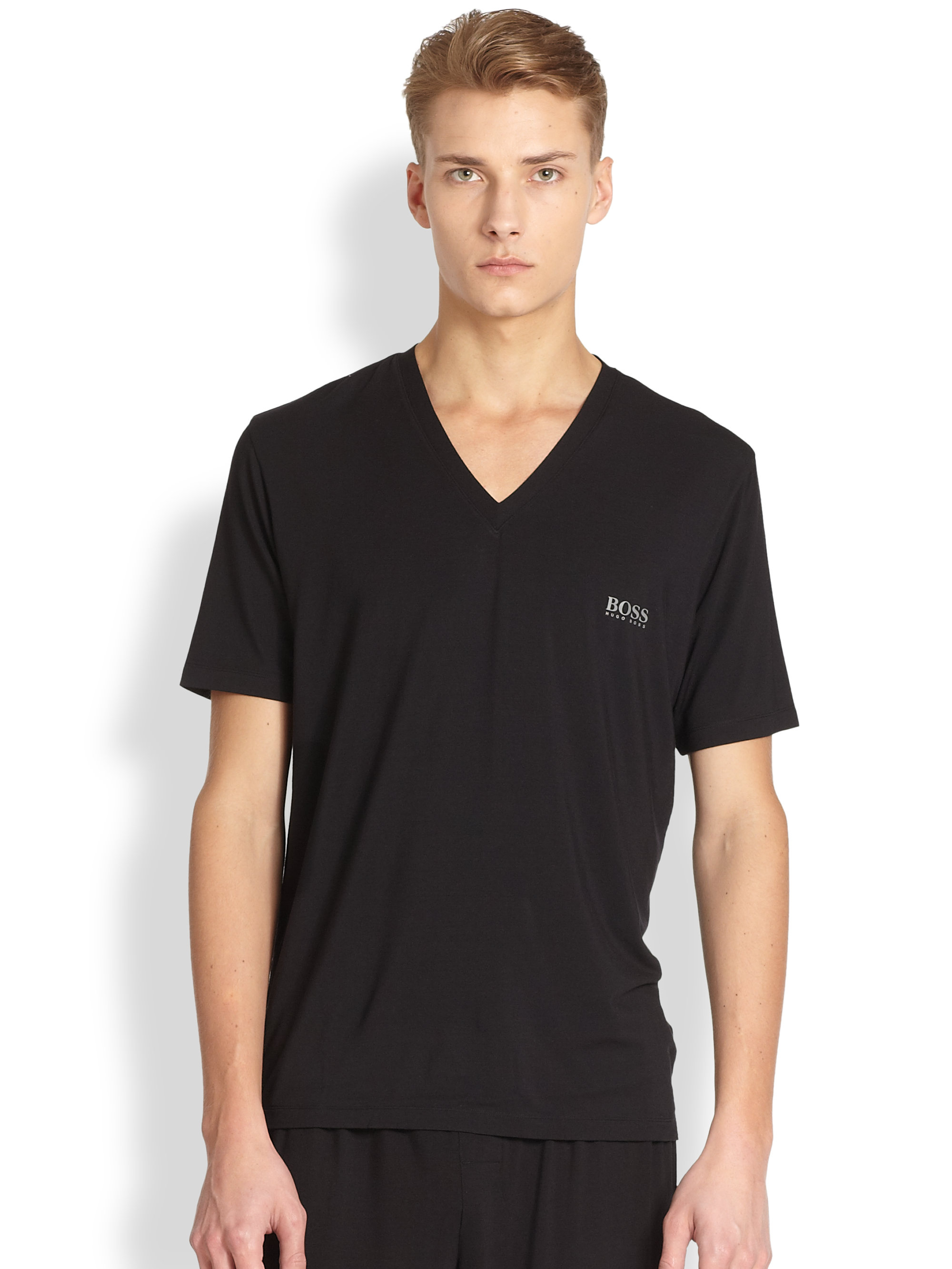 hugo boss black crew neck t shirt