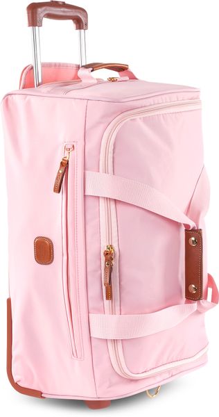 Bric&#39;s X-Travel Medium Rolling Duffle Bag in Pink for Men | Lyst