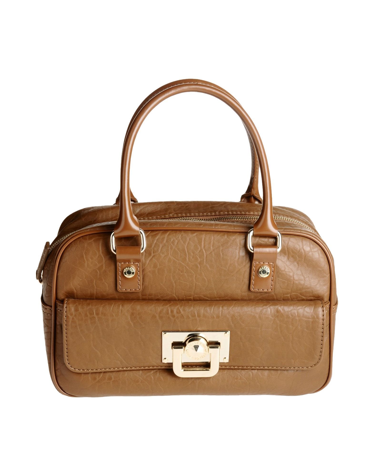 Versace Jeans Handbag in Brown Lyst