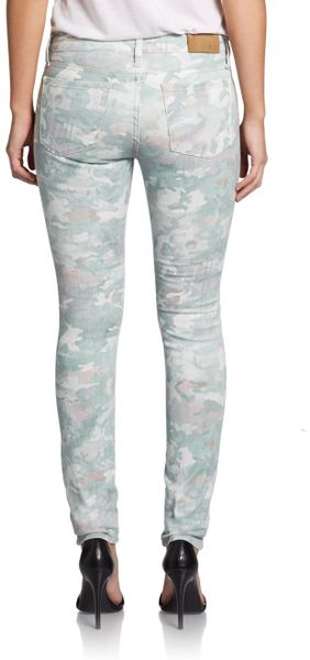 camouflage skinny jeans
