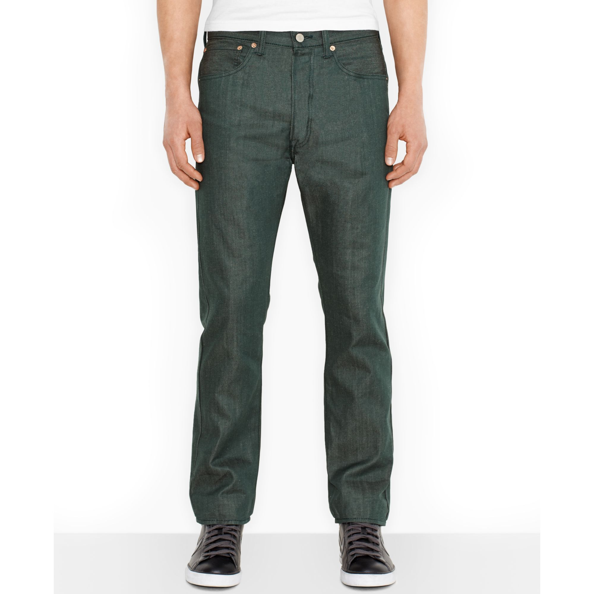 levis green pants