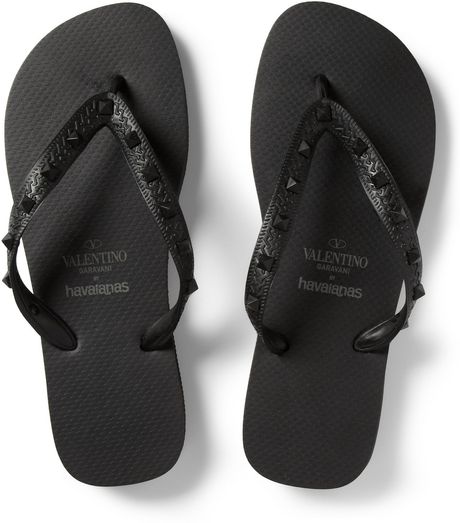 valentino flip flops men's