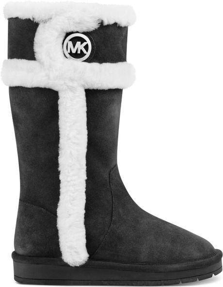 michael kors black tall boots