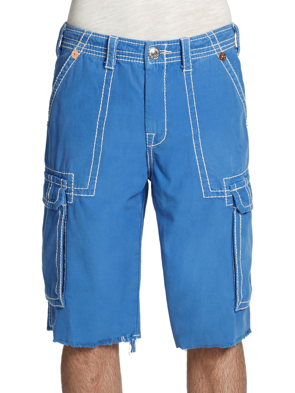 True Religion Isaac Cargo Shorts in Blue for Men (royal) Lyst