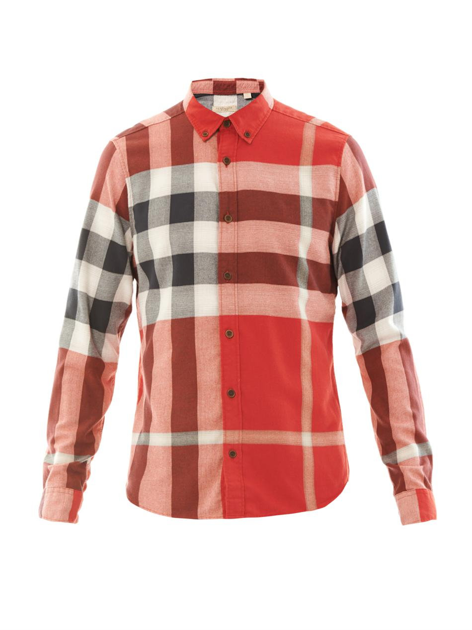burberry flannel womens