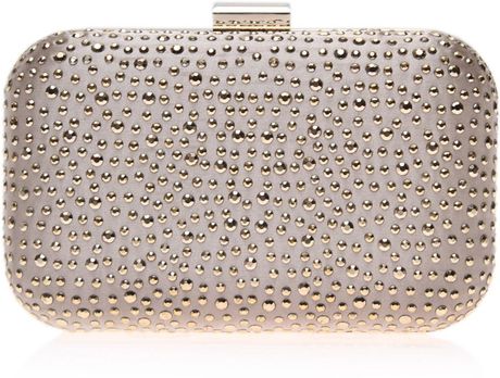 carvela nude clutch