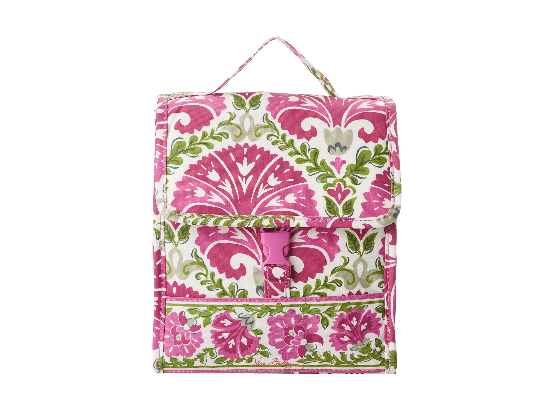 Vera Bradley Lunch Sack in Pink (Julep Tulip) Vera Bradley Lunch Sack in Pink (Julep Tulip)