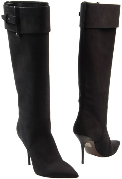 calvin klein high heel boots