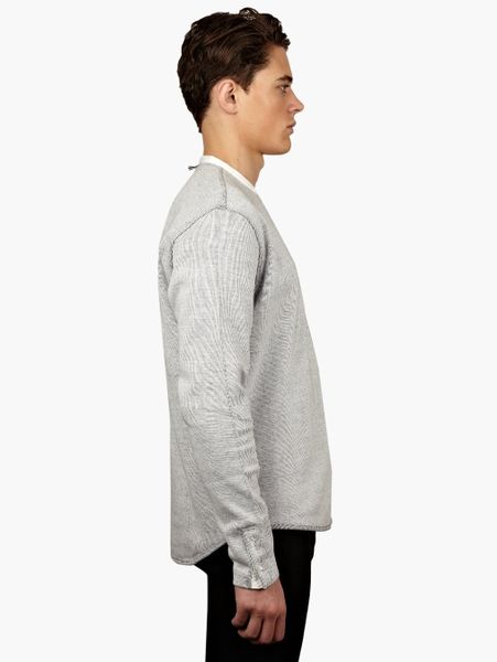 mens white overshirt