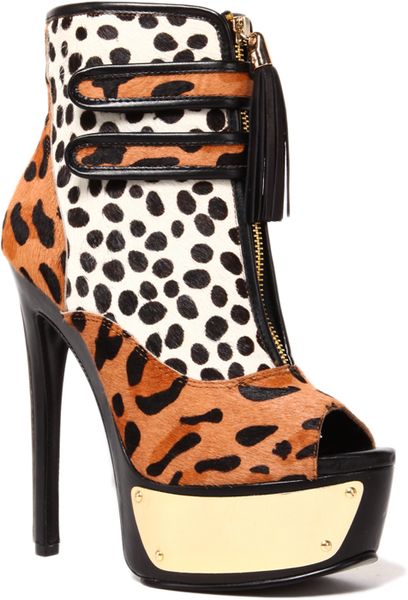 steve madden camryn leopard bootie