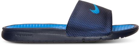 men's benassi solarsoft slide sandal