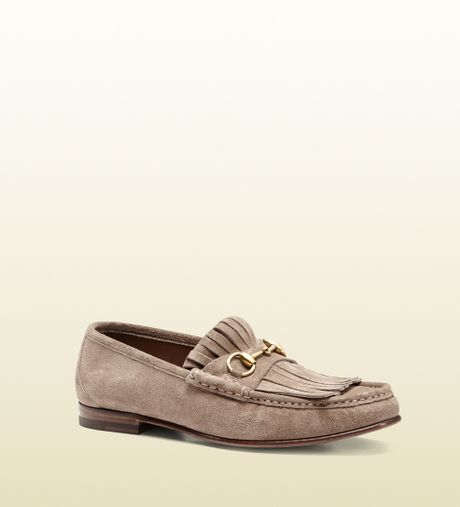 gucci fringe loafer