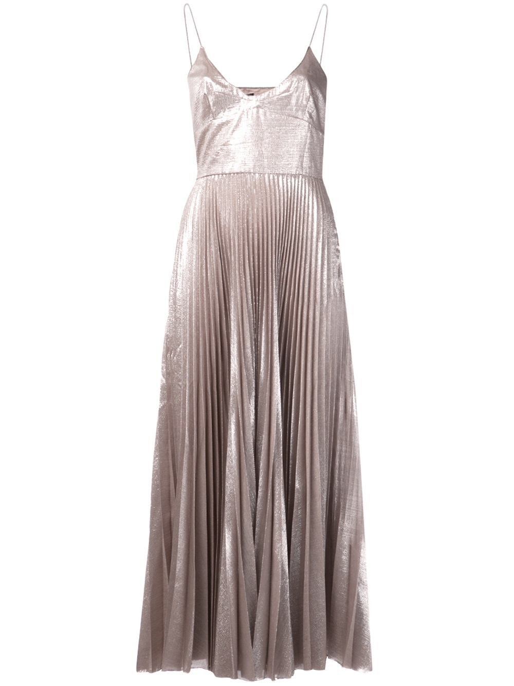 Rochas Shimmer Dress in Silver (metallic) Lyst