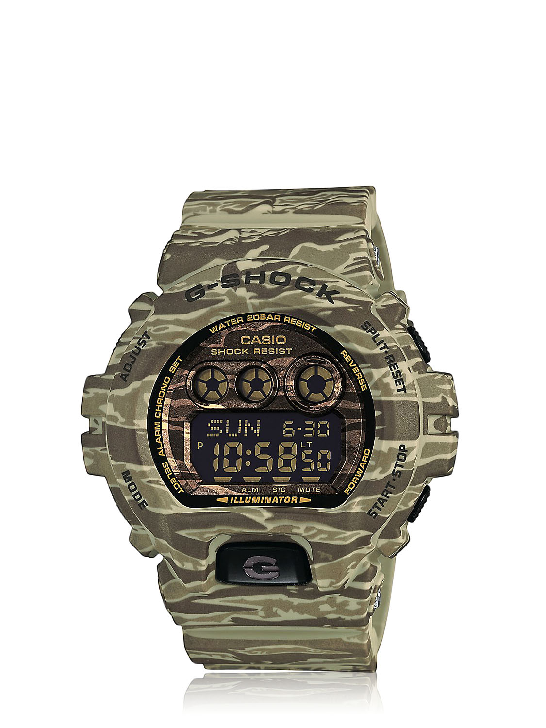 camo g shock watch
