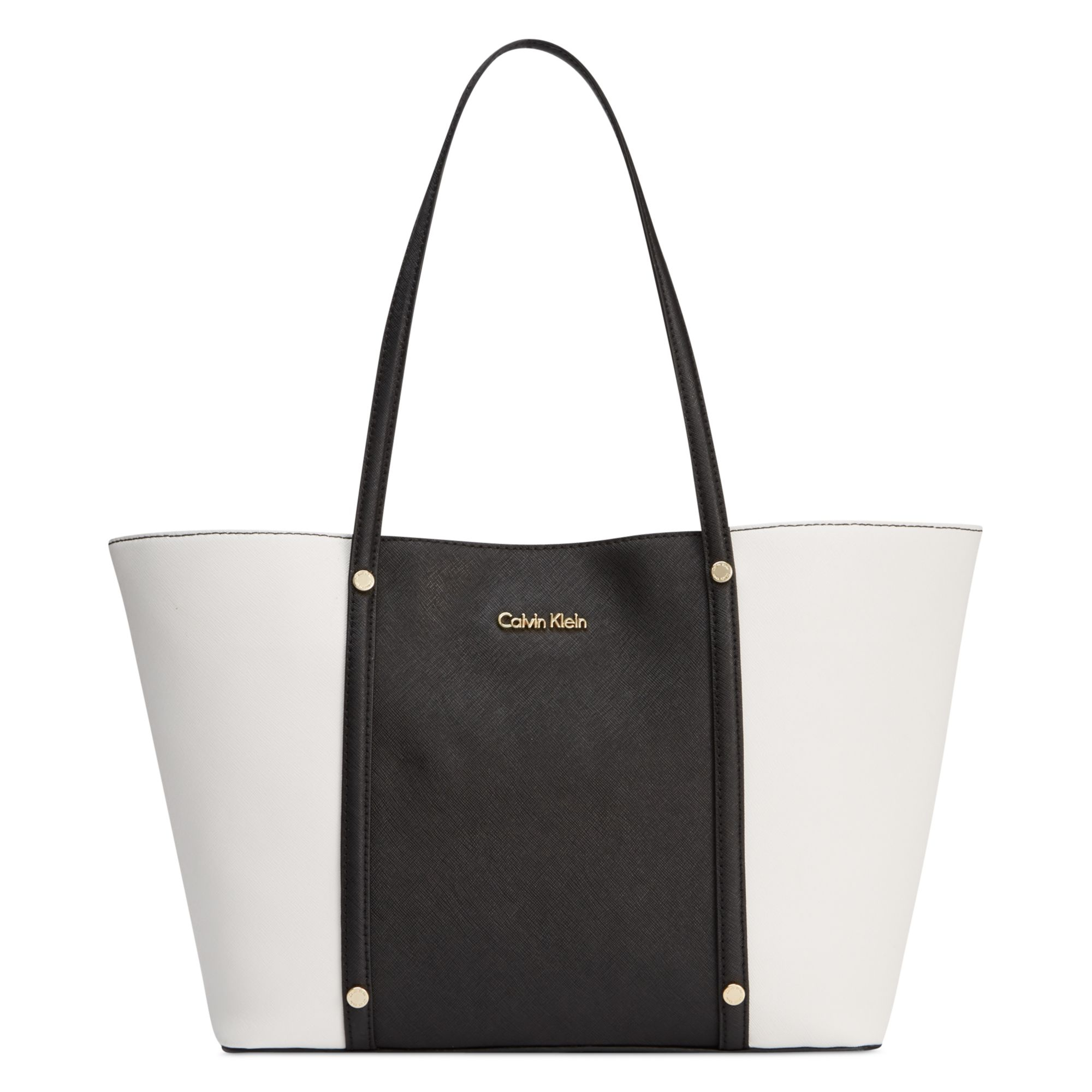 calvin klein white tote