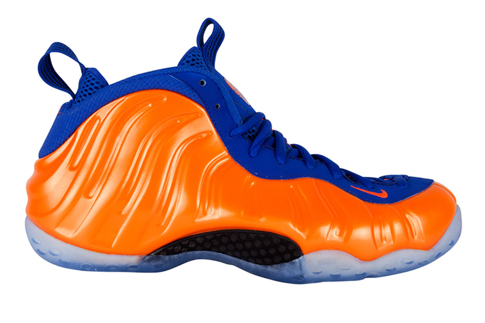 air foamposite one knicks