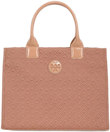 tory burch pink ella tote