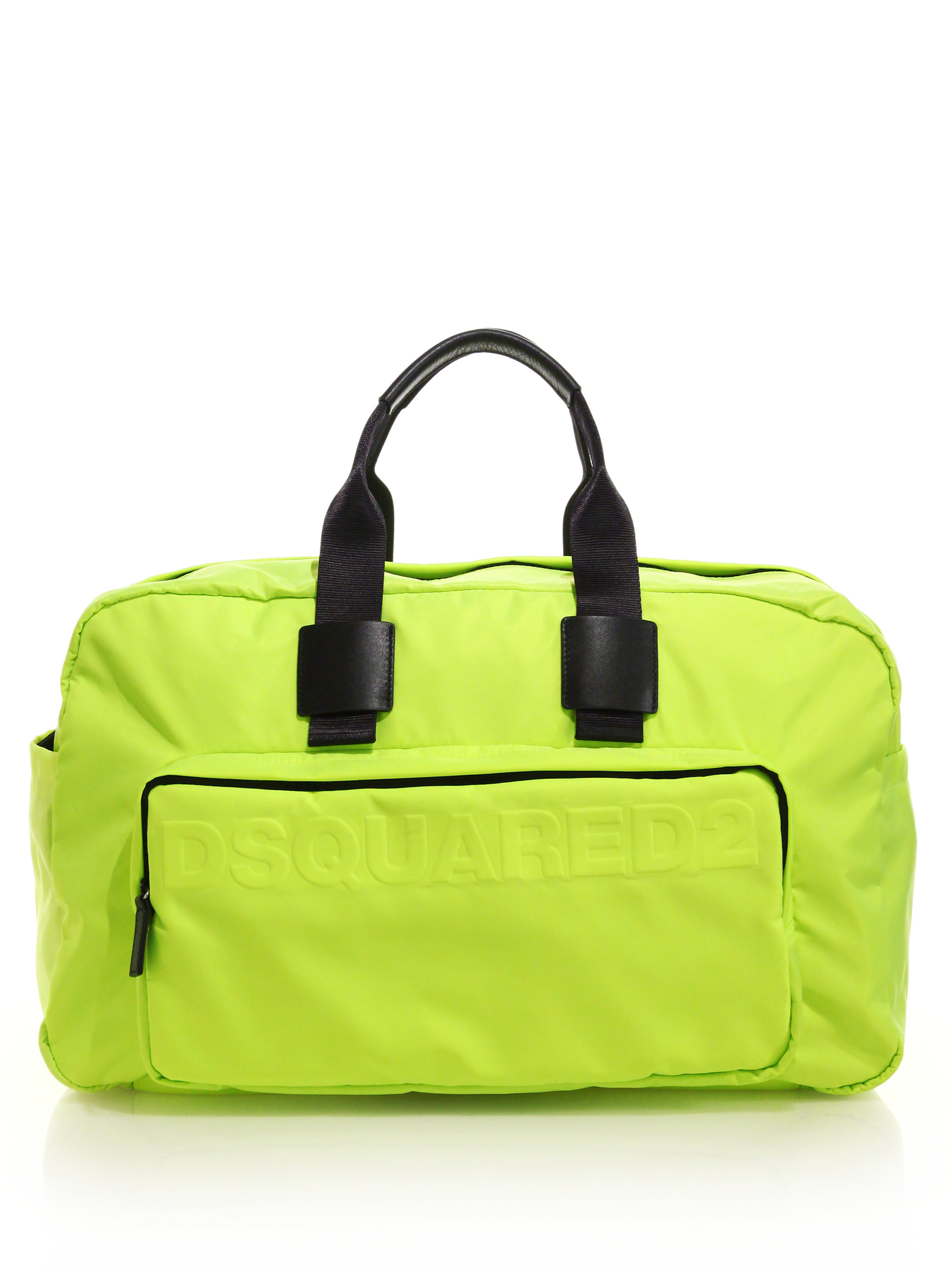 Dsquared² Antony Nylon Duffel in Yellow for Men (NEONYELLOW)