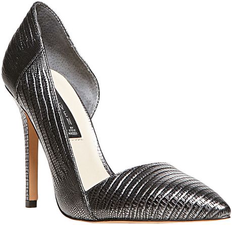 Steven By Steve Madden Walkerrr Pointytoe Pumps in Gray (GREY) | Lyst