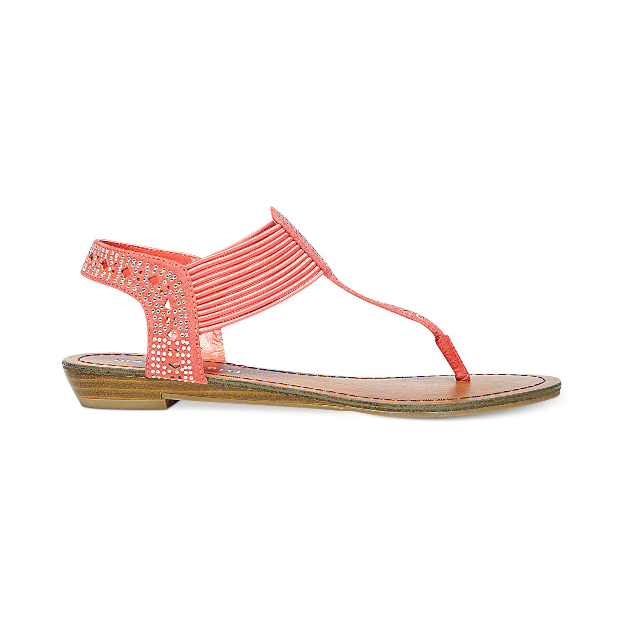 pink thong sandals