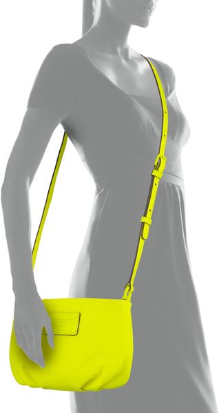 ... Electro Q Percy Crossbody Bag Safety Yellow in Green (SAFETY YELLOW