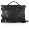 Mulberry Oversized Alexa Leather Bag in Purple (black) - Lyst