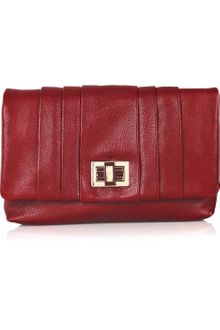 Anya Hindmarch Roslyn Leather Clutch Bag - Lyst