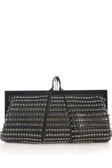 Christian Louboutin Loubis Studded Clutch - Lyst