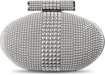 Karen Millen Stud Clutch - Lyst