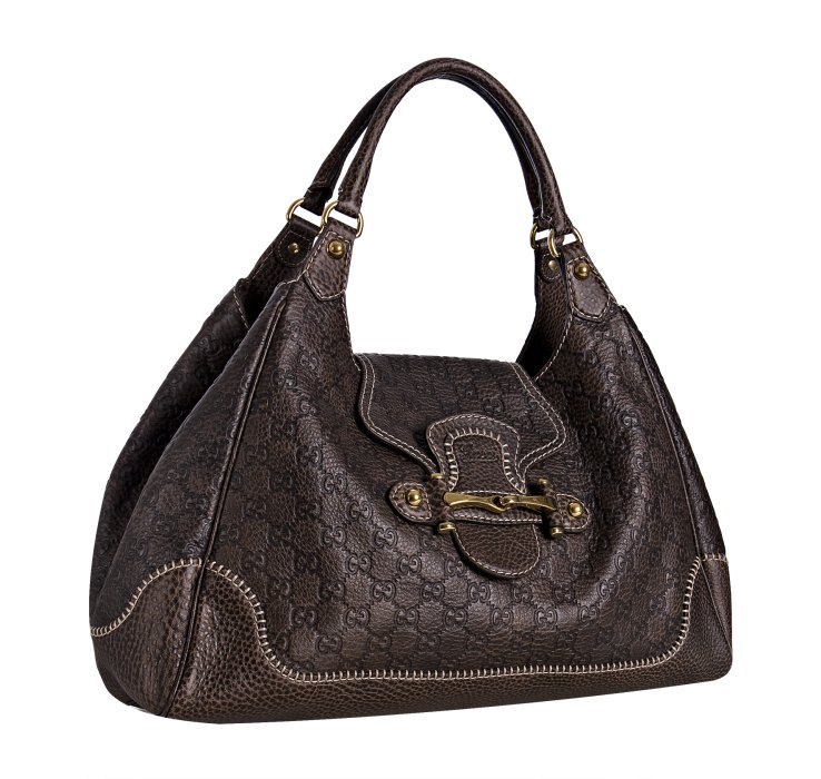 Gucci Dark Brown Ssma New Pelham Large Shoulder Bag in Brown | Lyst