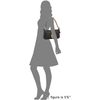 Fendi Black Leather Studded Logo Baguette in Black - Lyst