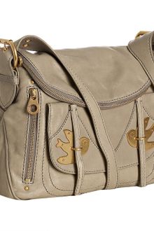 Marc By Marc Jacobs Taupe Lambskin Petal To The Metal Natasha Small Bag - Lyst