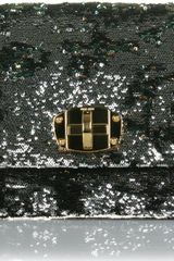 Miu Miu Paillette Fold-over Clutch