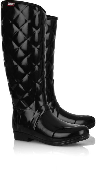 Hunter Regent Savoy Tall Wellington Boots - Lyst