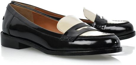 ruth leather platform loafers by marc jacobs