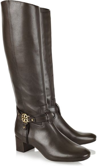 Tory Burch Donovan Leather Boots - Lyst