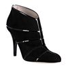 Dior Black Suede Patent Trim Graphic Ankle Boots in Black - Lyst