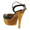 Gucci Black Patent Leather Platform Pumps in Black - Lyst