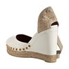Marc Jacobs White Studded Patent Platform Espadrilles in White - Lyst
